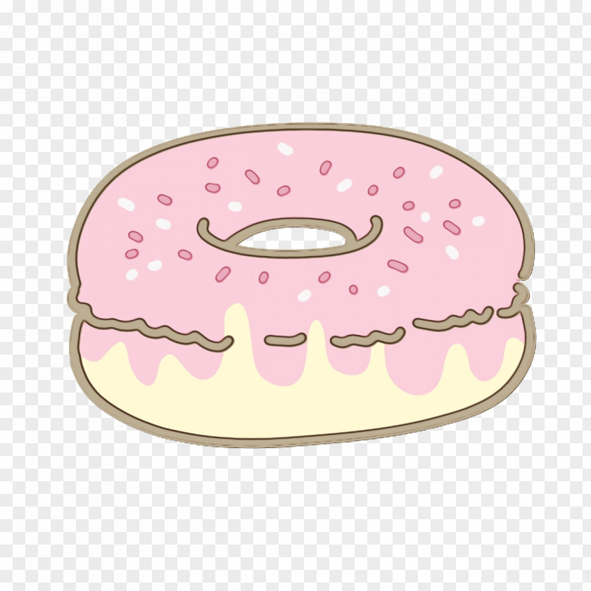 Pink M Oval PNG