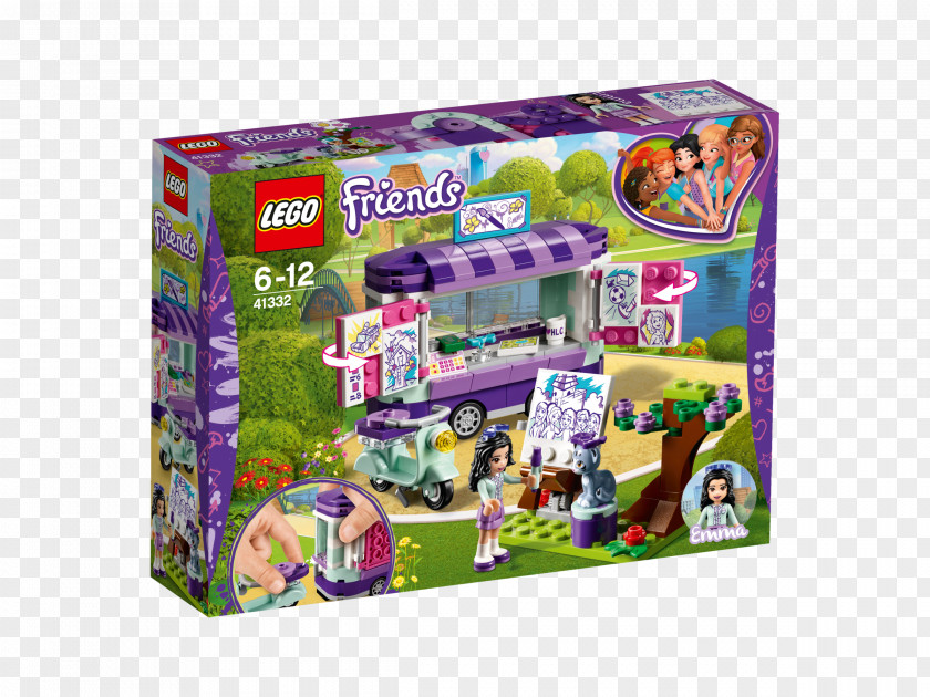 Toy LEGO Friends 41095 Emma's House Smyths PNG