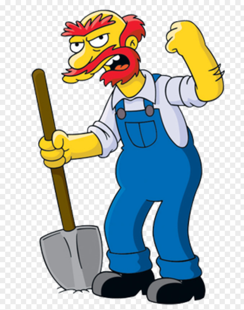 Bart Simpson Groundskeeper Willie Principal Skinner Hans Moleman Ned Flanders Character PNG