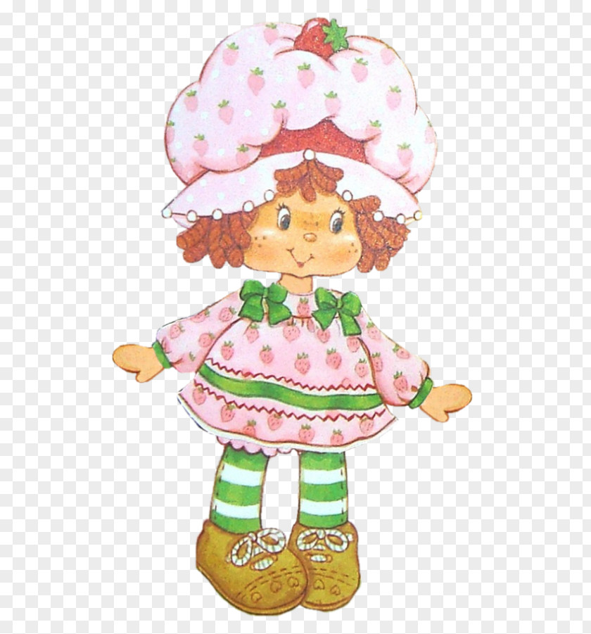Doll Strawberry Shortcake Paper PNG