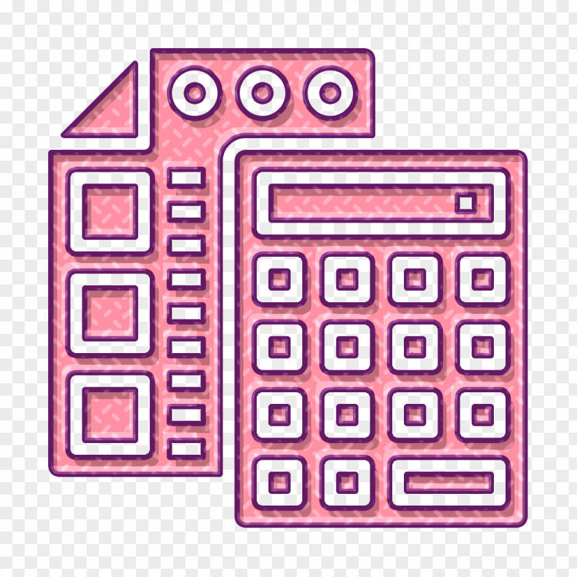 Exam Icon Calculator Office Stationery PNG