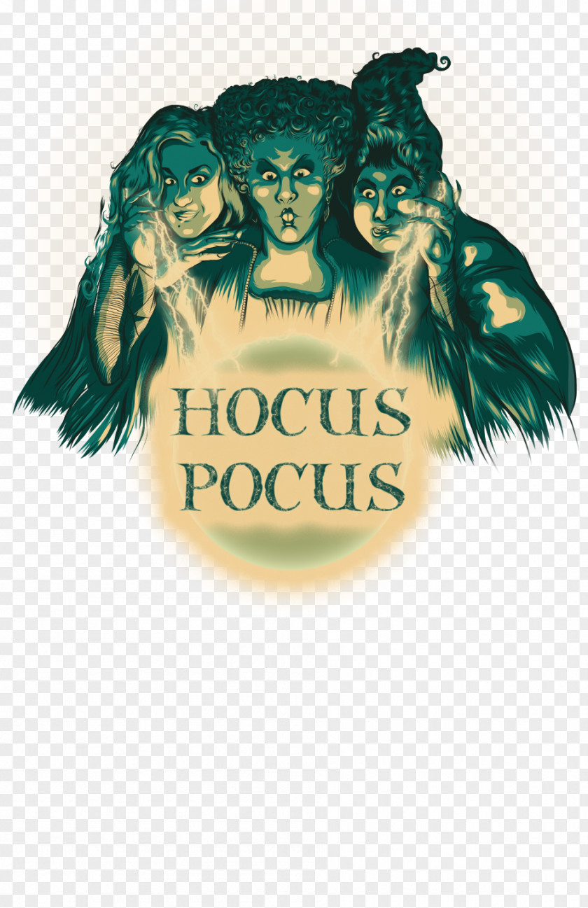 Hocus Pocus Logo Font Art Halloween PNG