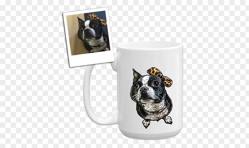 Mug Boston Terrier French Bulldog Dog Breed Cat PNG