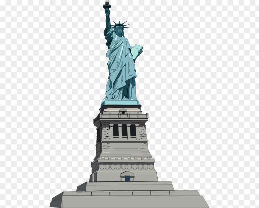 New York Statue Of Liberty National Monument Harbor Clip Art PNG