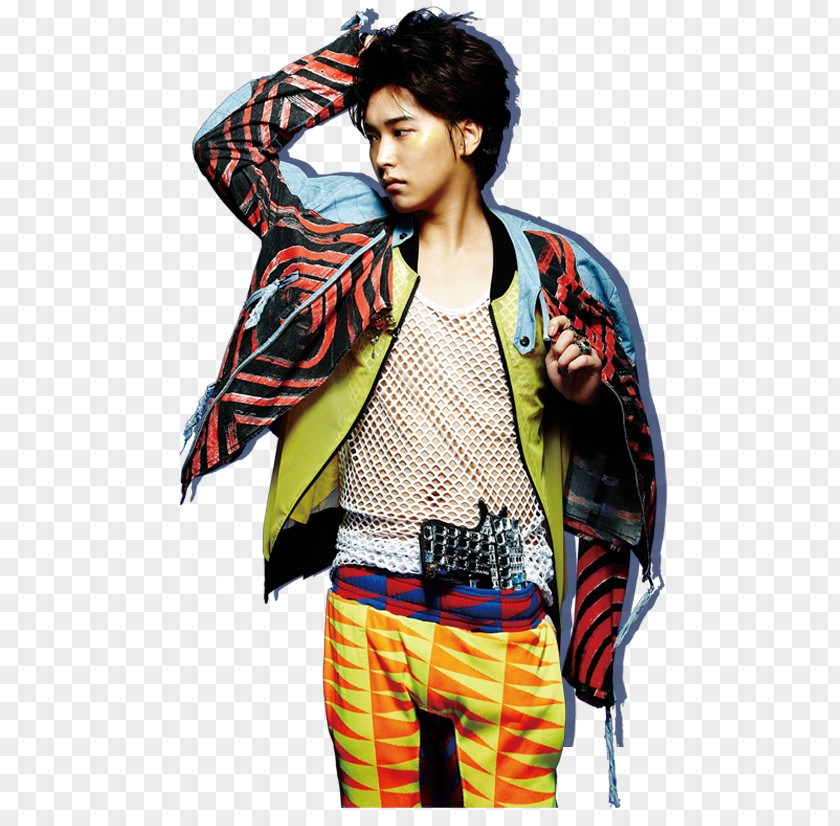 Shinee Fashion Tartan Super Junior Jacket Mr. Simple PNG
