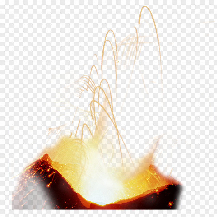 Volcanic Eruptions Volcano Fire Lava Computer File PNG