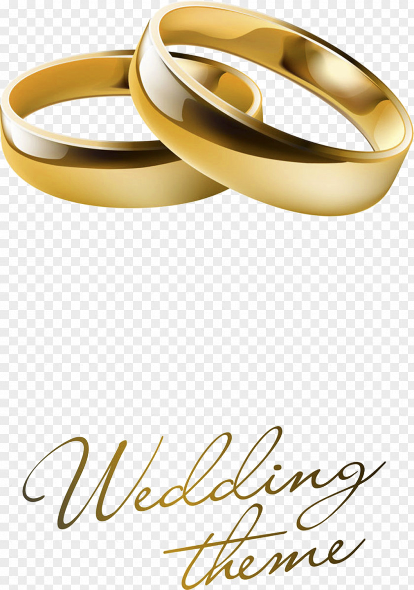 Wedding Ring Vector Material Invitation Clip Art PNG