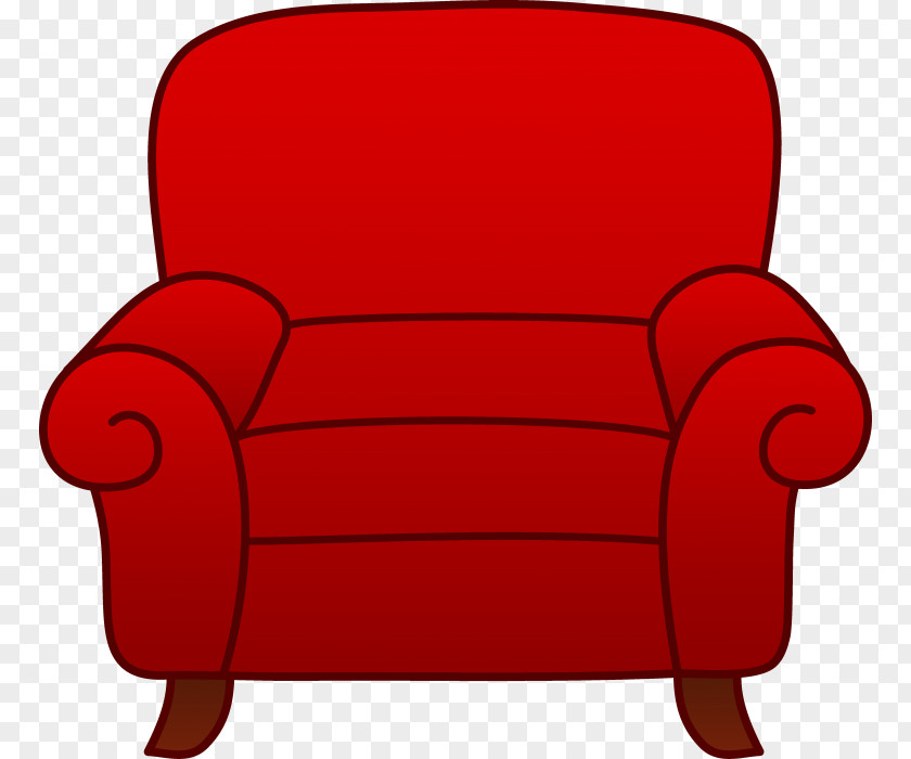 Chair Clip Art Couch Furniture Openclipart PNG