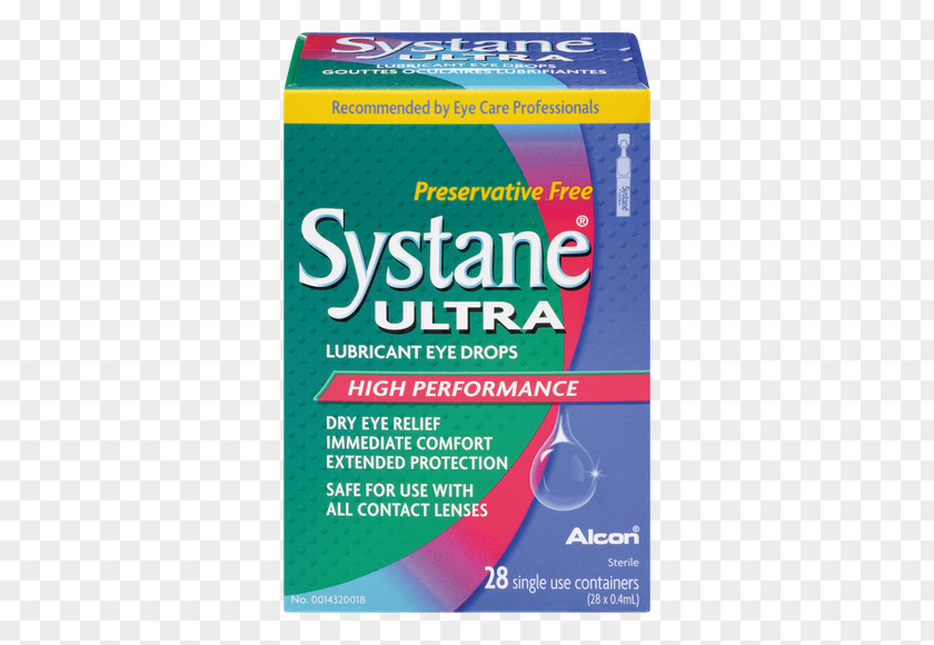 Eye Drops & Lubricants Systane Ultra Lubricating PNG