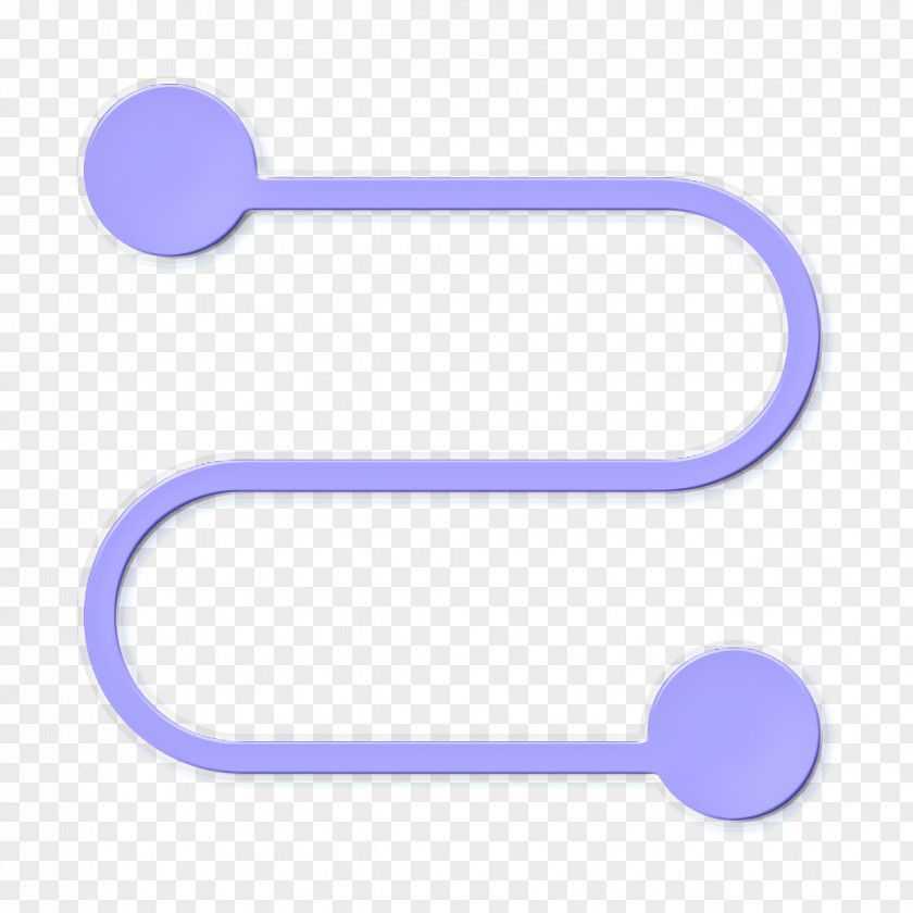 Violet Way Icon Connect Direction Path PNG