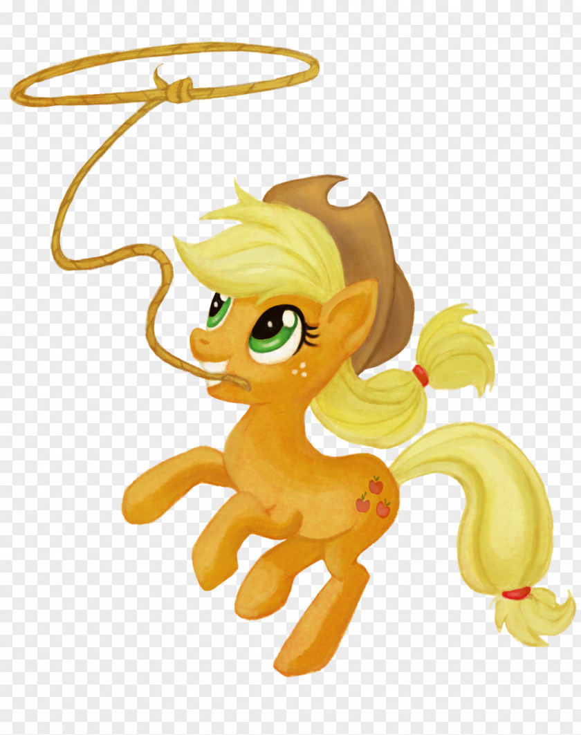 Apple Applejack Pony Horse PNG