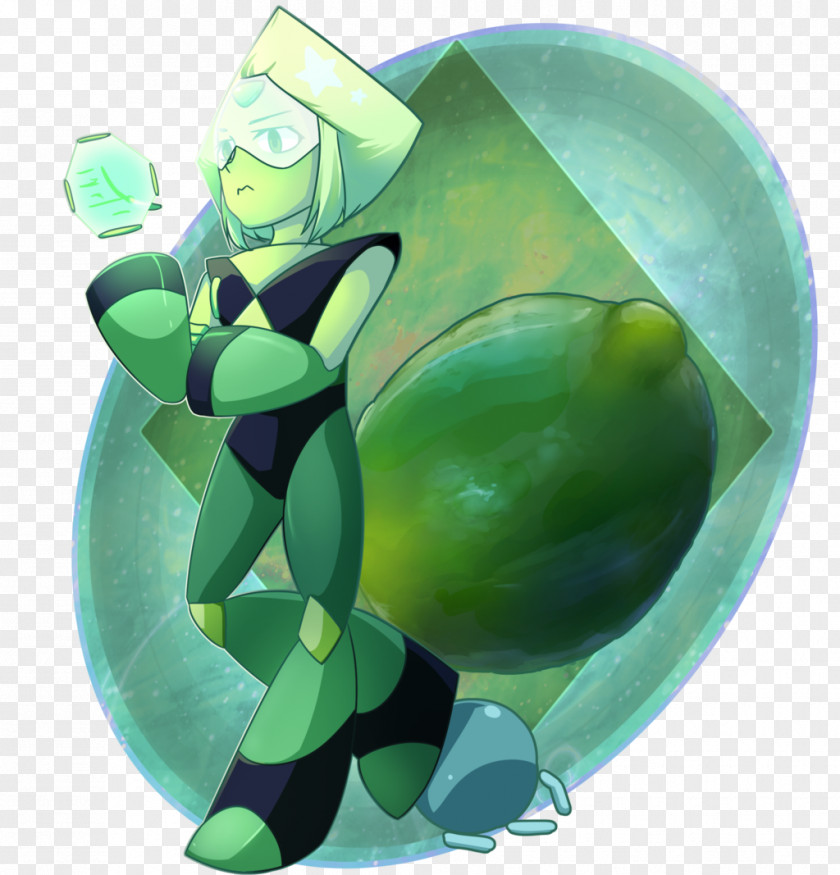 Gemstone Peridot Green Crystal Lime PNG