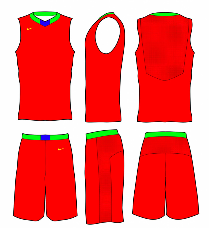 Nike Basketball Cliparts Uniform Template Jersey PNG