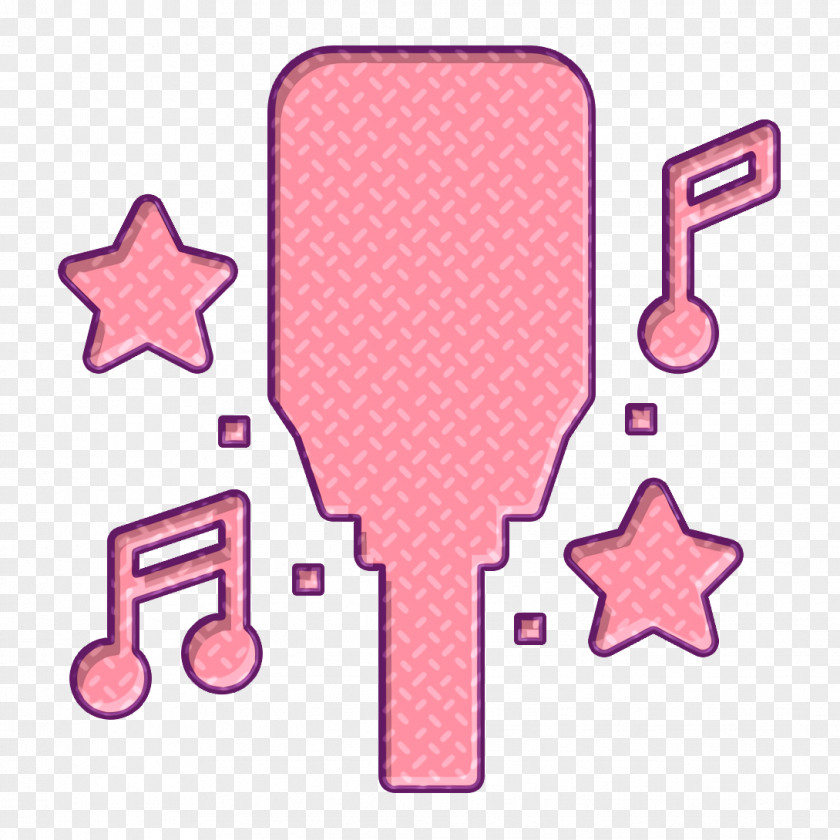 Punk Rock Icon Radio Microphone PNG