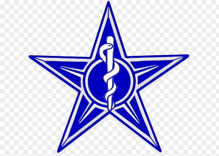 Symbol Logo Electric Blue Star PNG