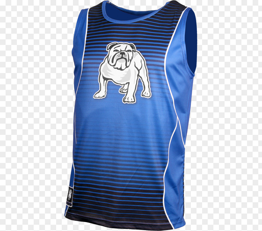 T-shirt Long-sleeved Canterbury-Bankstown Bulldogs Sleeveless Shirt PNG