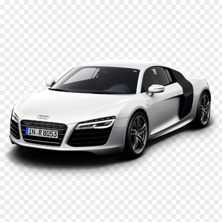 Audi Car,white,car,Audi R8 2018 Sports Car A3 PNG