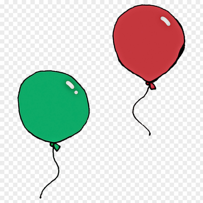 Balloon Birthday Party Wedding Red PNG