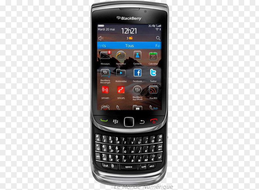 BlackBerry Torch 9800 9810 9860 Q5 PNG