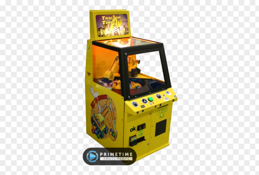 Builder's Trade Show Flyer Pinball Action Claw Crane Arcade Game Amusement Redemption PNG