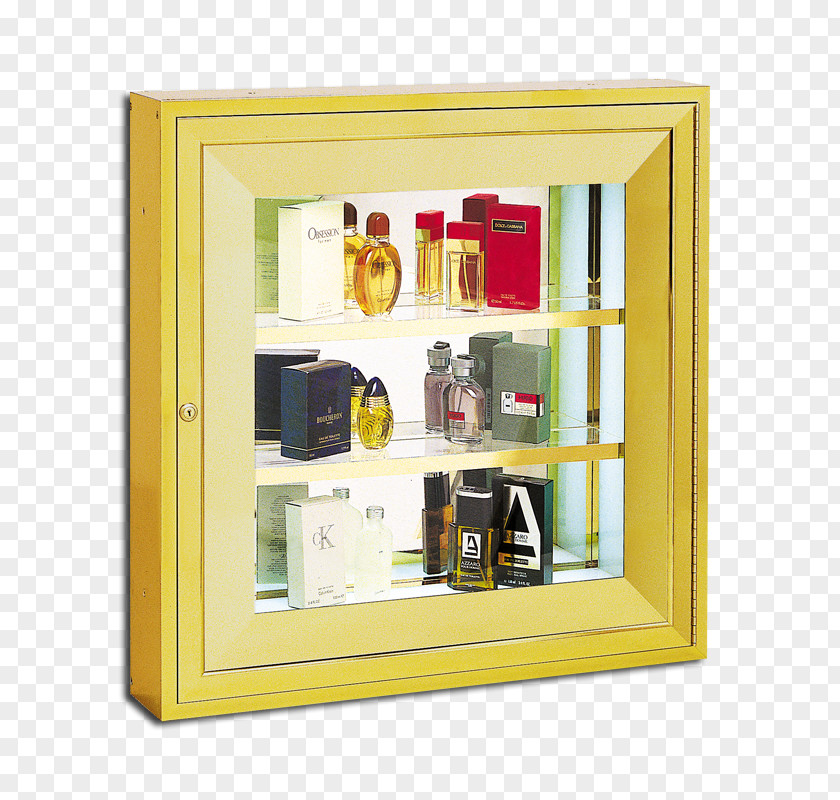 Catering Promotion Posters Shelf Display Case PNG