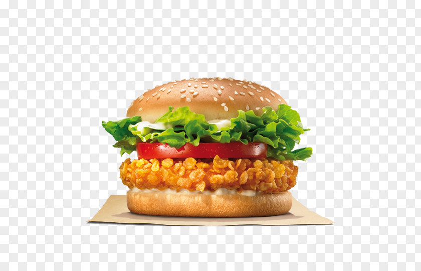 Crispy Chicken Sandwich Whopper Hamburger Burger King Specialty Sandwiches Cheeseburger PNG