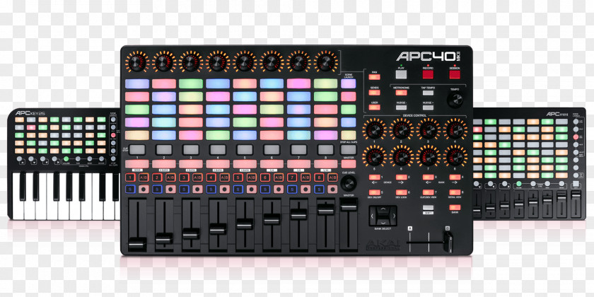 Lanch Akai Professional APC40 MKII Ableton Live MIDI Controllers PNG