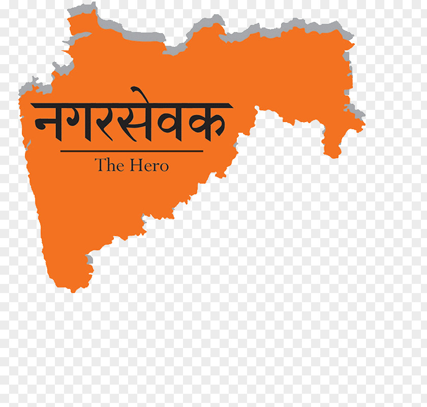 Map Maharashtra Vector Blank PNG