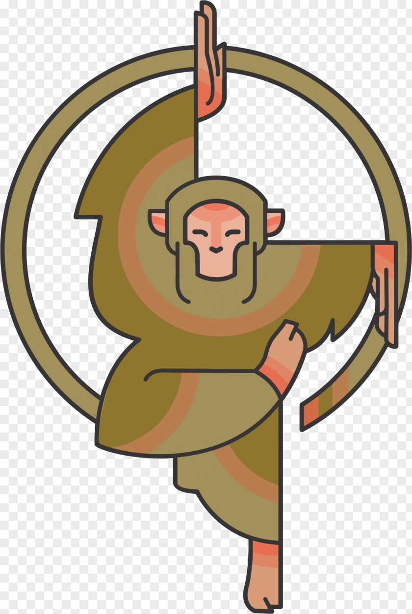 Monkey Ape Simian Clip Art PNG