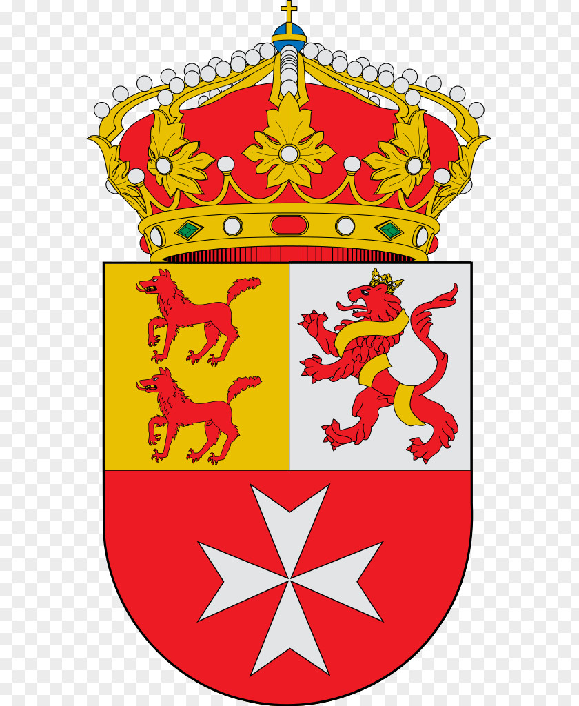 San Cristobal Alcubierre Escutcheon Villafranca Del Bierzo Coat Of Arms Argent PNG