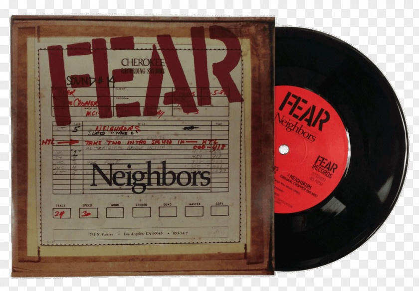 Fear More Beer Neighbors (feat. John Belushi) Compact Disc PNG
