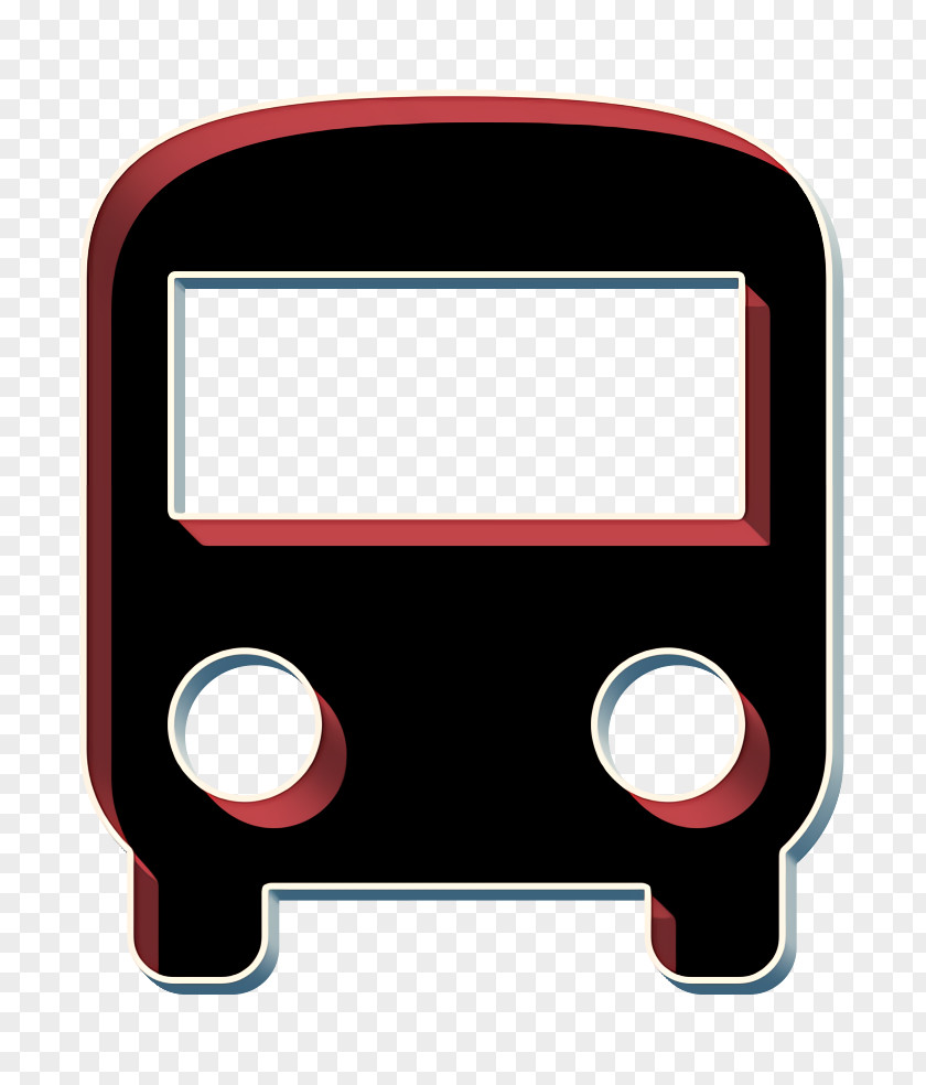 Material Property Technology Bus Icon Directions PNG