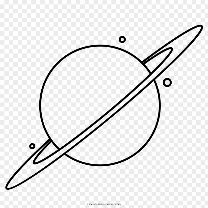 Planet Saturn Drawing Coloring Book Solar System PNG