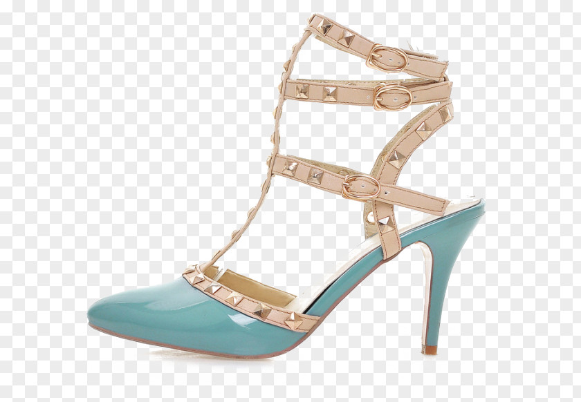 Sandal High-heeled Shoe Court Stiletto Heel PNG