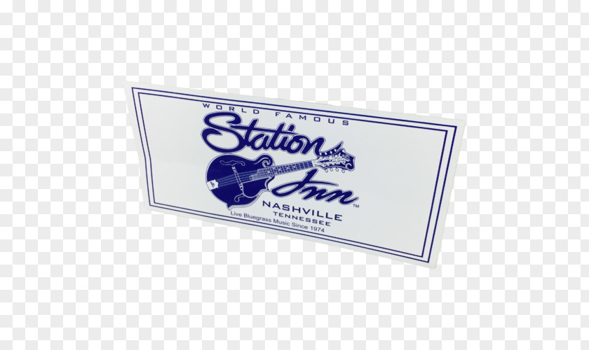 Station Inn Bumper Sticker Brand PNG