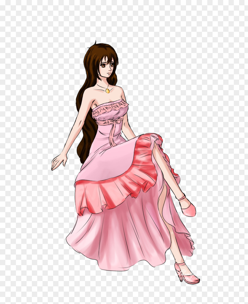 Costume Design Pin-up Girl Character Anime PNG design girl Anime, Pink Princess clipart PNG
