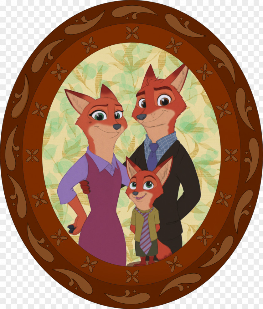 Family Nick Wilde Lt. Judy Hopps Walt Disney Animation Studios Fan Art PNG