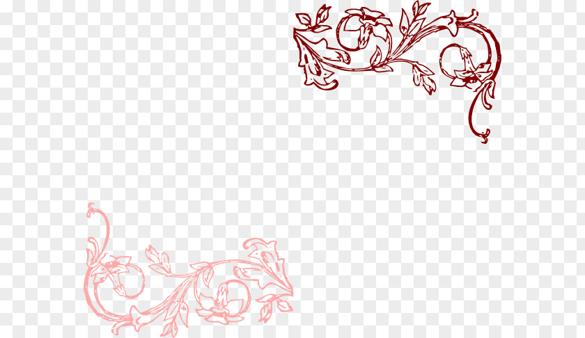 Flower Scroll Cliparts Free Content Clip Art PNG