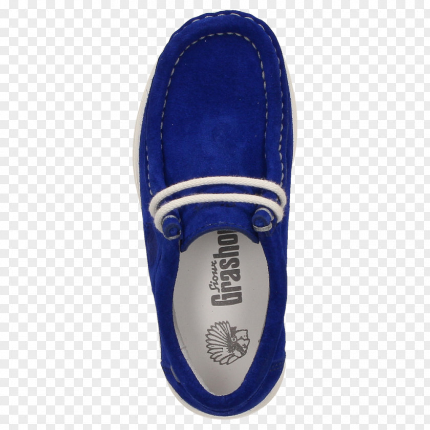Grash Slipper Slip-on Shoe Cobalt Blue PNG
