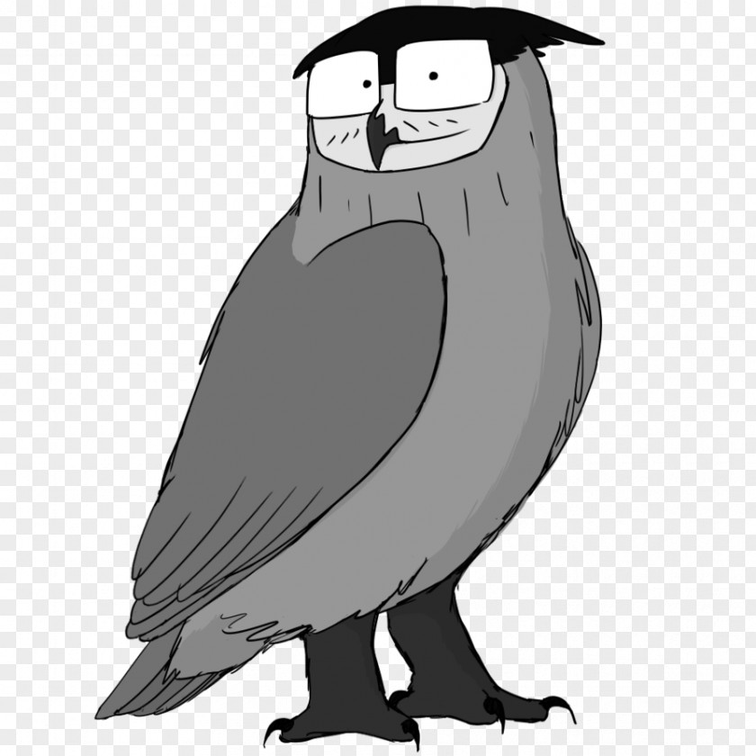 Owl Beak Cartoon Neck Character PNG