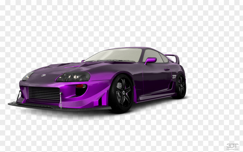 Supercar Custom Car Sports Compact Bumper Model PNG