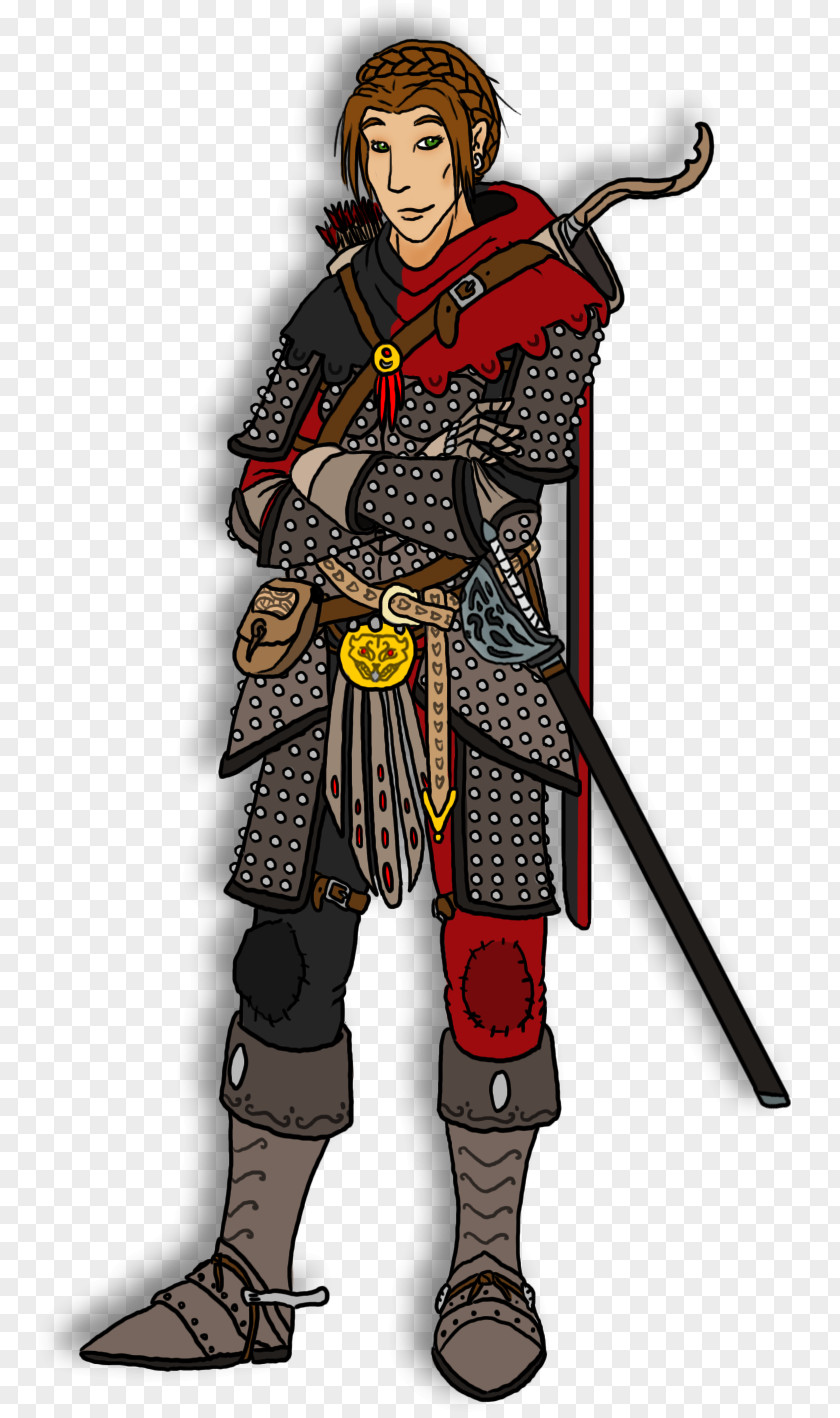 Sword Knight Spear Illustration Cartoon PNG