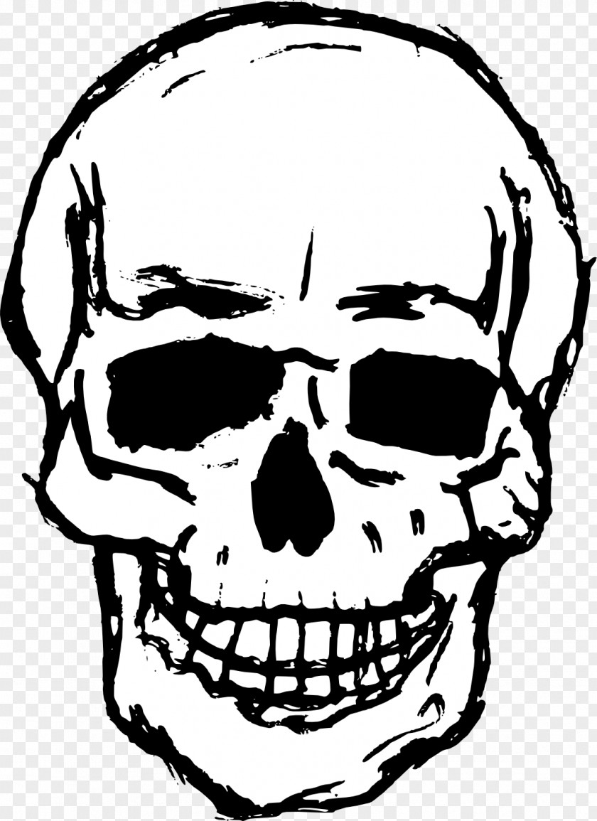 Drawing T-shirt Skull PNG