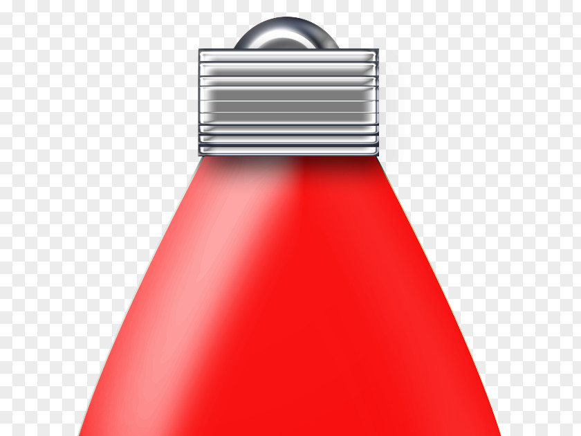 Red Light Bulb Perfume PNG