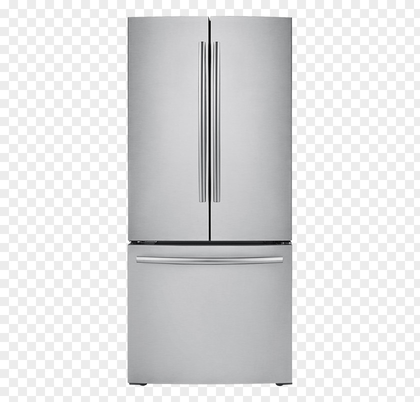 Refrigerator Samsung RF220NCTA Cubic Foot Home Appliance PNG