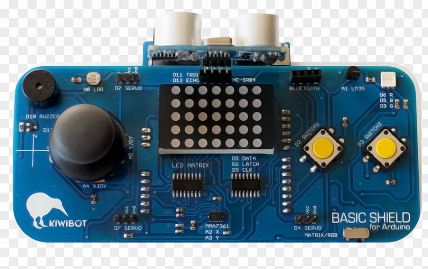 Shield Arduino Microcontroller Electronics Electronic Engineering Light-emitting Diode PNG