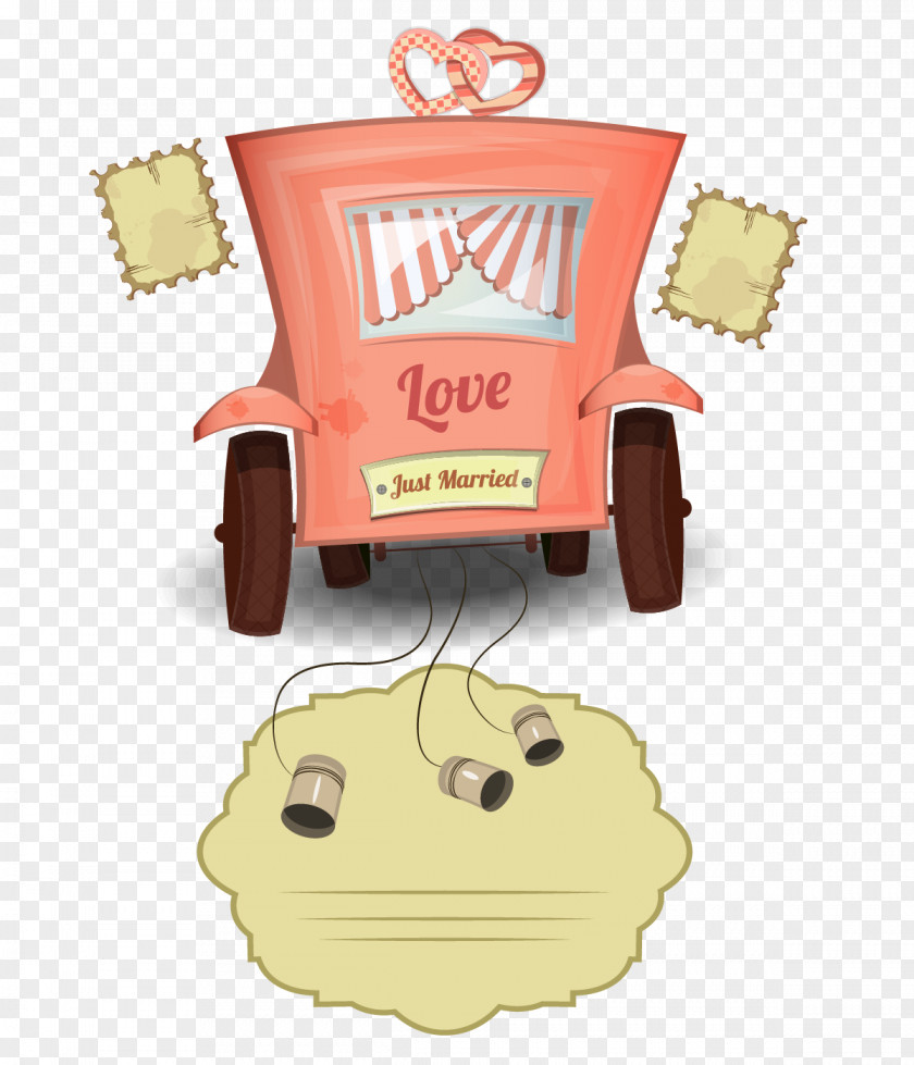 Vintage Wedding Cars PNG