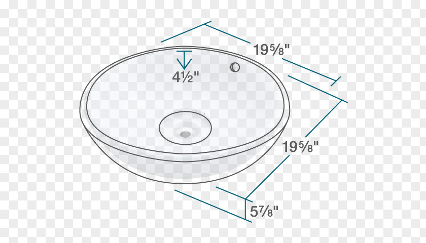 White Oval Vessel Sinks Polaris P043V Porcelain Sink Bowl Product Line PNG