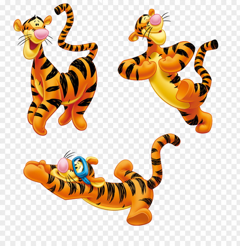 Winnie Pooh The Eeyore Piglet Tigger Hundred Acre Wood PNG