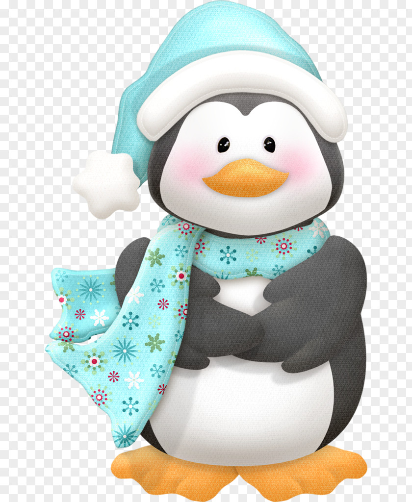 Christmas Decoration Penguin Scrapbooking Clip Art PNG